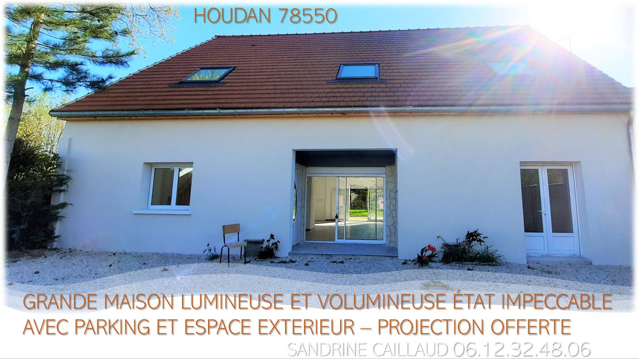HOUDAN 78550 - Maison familiale - 4 chambres - jardin - parking - 349000 Euros HAI