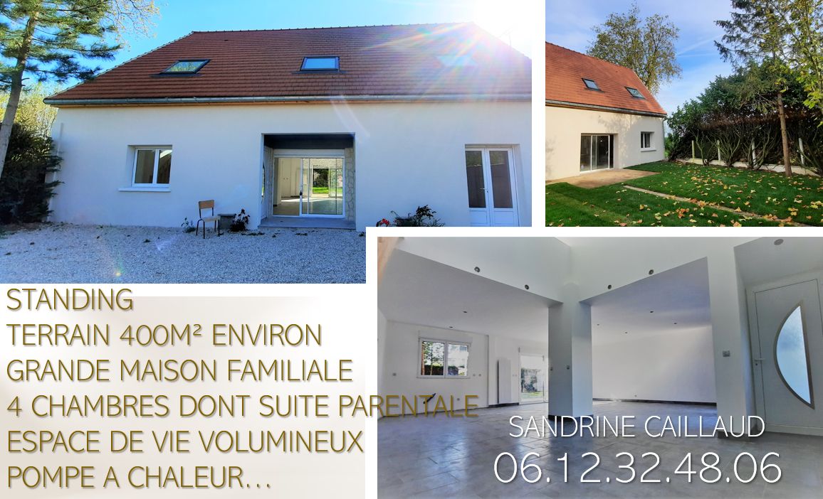 HOUDAN HOUDAN 78550 - Maison familiale - 4 chambres - jardin - parking - 349000 Euros HAI 3