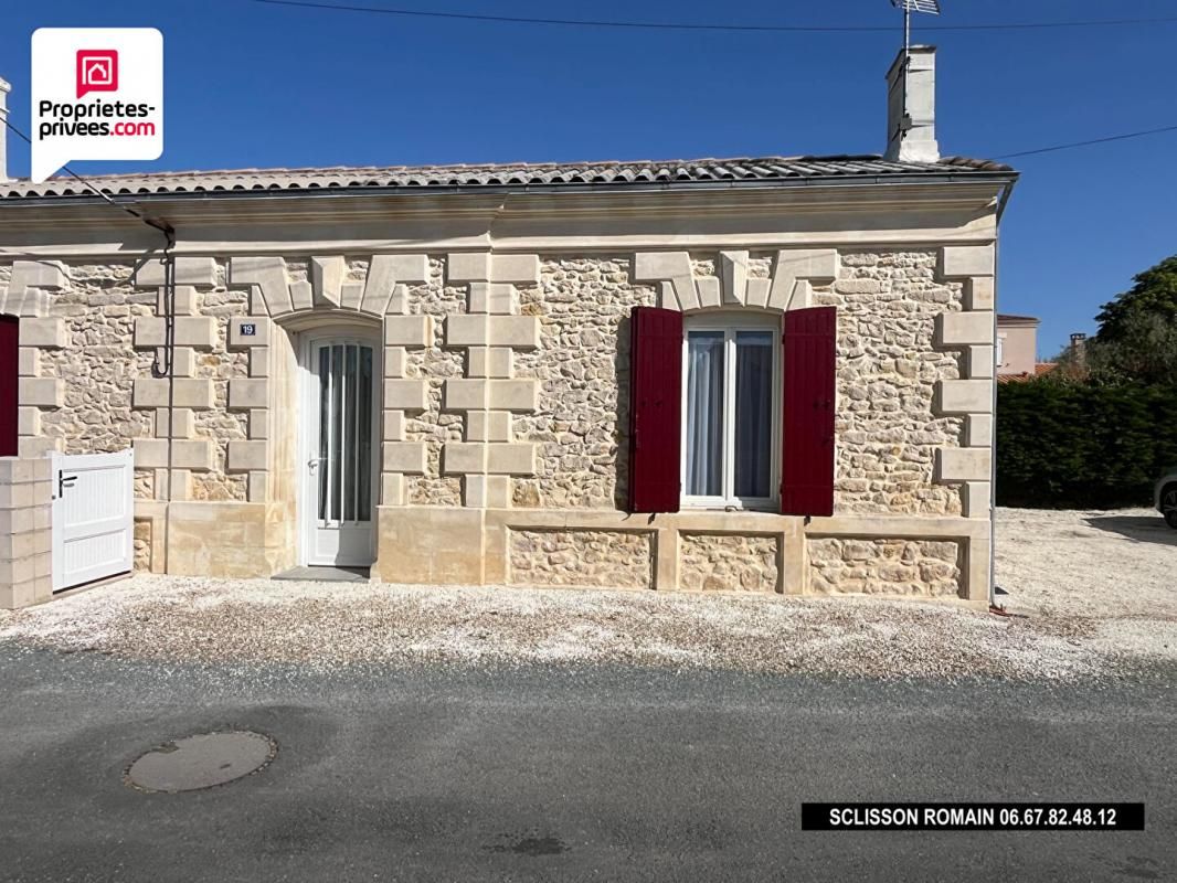 Maison Saint Ciers Sur Gironde 3 pièce(s) - 58 m2 - jardin - PRIX 155 990 HAI