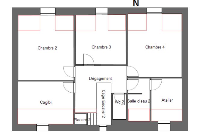 PLONEVEZ-DU-FAOU 29530 Plonévez du Faou maison très bien entretenue 5 chambres sous sol complet 2200 m² 4