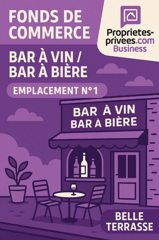 SAINT GERMAIN EN LAYE - EMPLACEMENT N°1, BAR A BIERE, TERRASSE