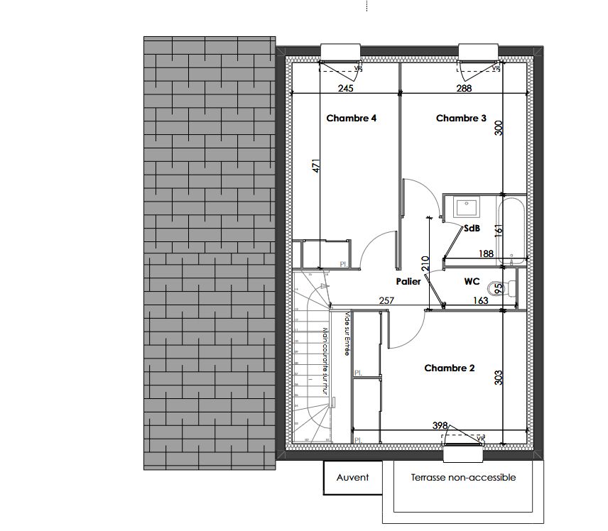 ARZAL Arzal 56190 Maison 5 pièces 98 m2, chambre rdc, garage et jardin 4