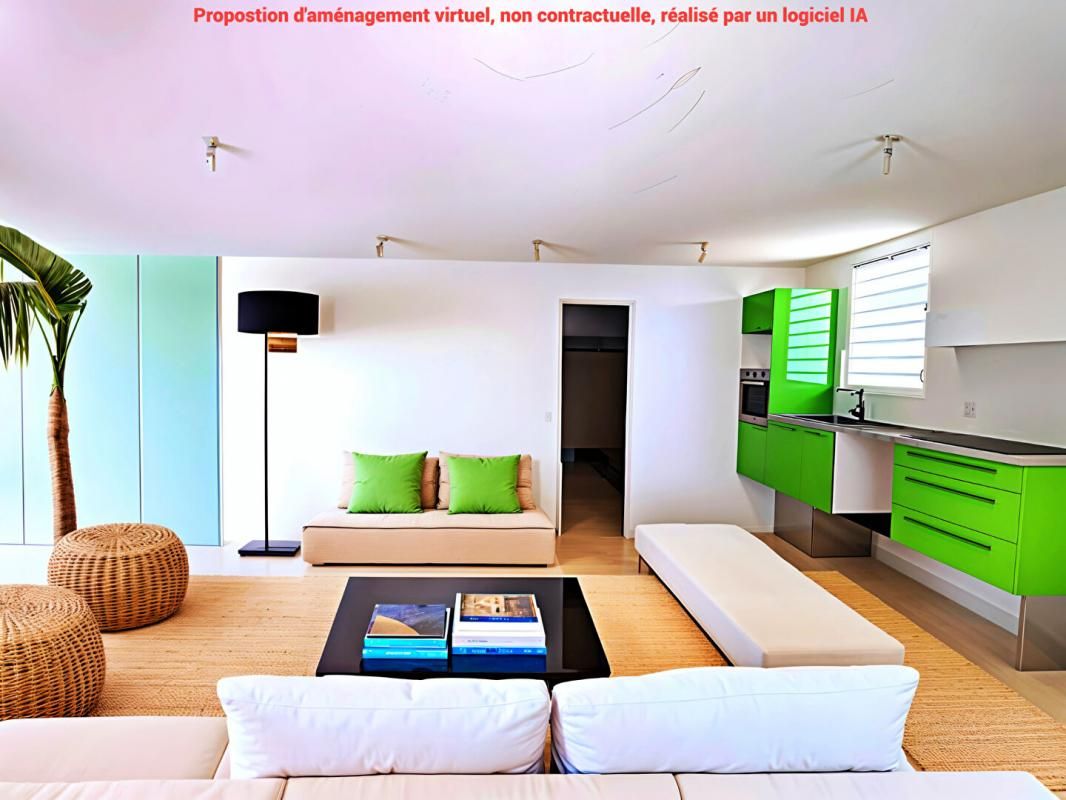 LE FRANCOIS Maison / APPT F2 mitoyen de 44m2 avec jardin au François 2