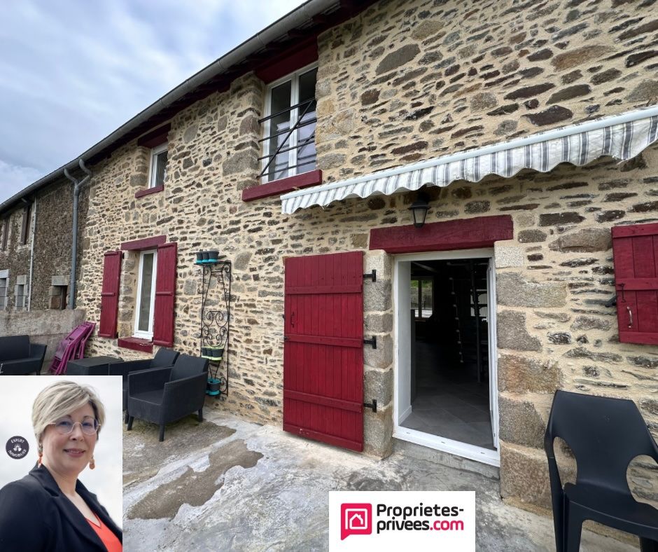 SAINT-BROLADRE ILLET-ET-VILAINE 35120 MAISON EN PIERRE AVEC GARAGE A 9 MINUTES DE LA GARE TGV 2