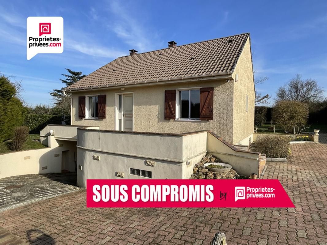 Maison 4 pièce(s) 74m2 PLAIN-PIED 2 chambres sous-sol total jardin 1600m2 219450 FAI