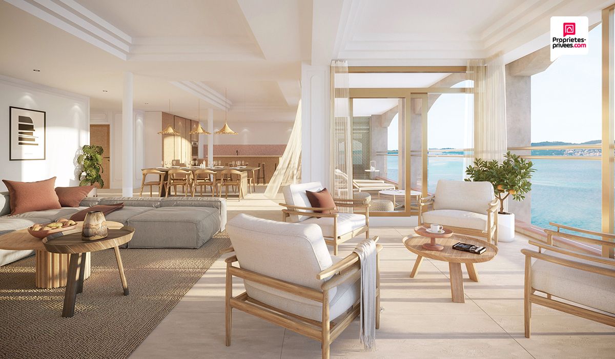 CARQUEIRANNE CARQUEIRANNE 83320 - RIVE ALMA, APPARTEMENT 4 PIÈCES, VUE MER, 206 m2 2