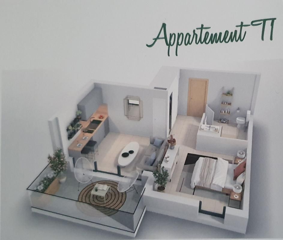 ELNE Appartement T2 de 45 m² avec terrasse et parking 4