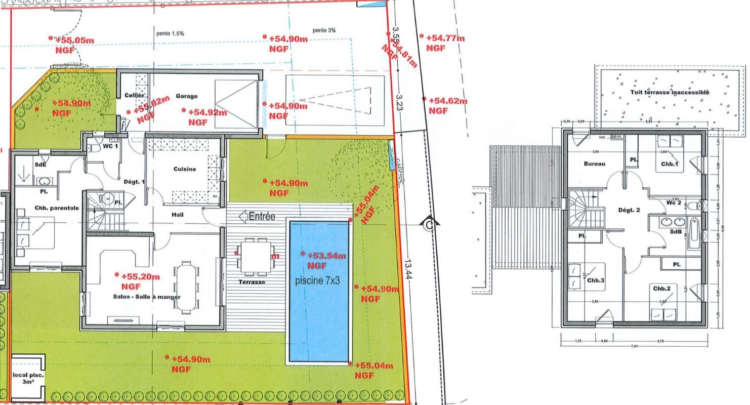 CLAPIERS Terrain constructible à Clapiers 392 m2 2