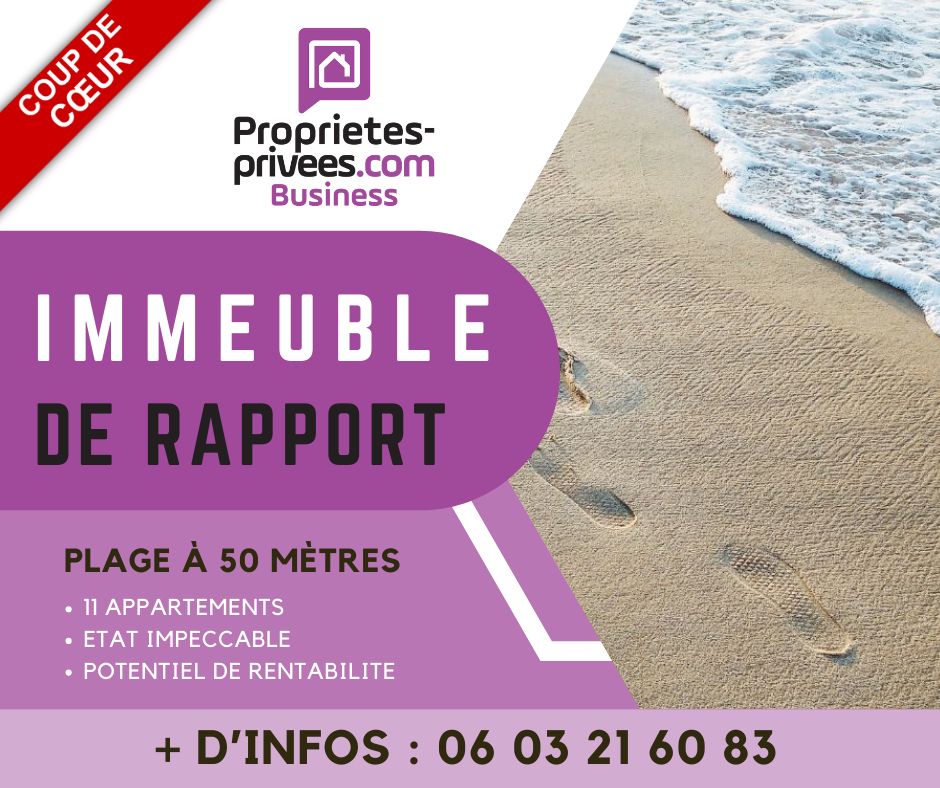 ARGELES-SUR-MER - IMMEUBLE 11 appartements à 50 m de la plage