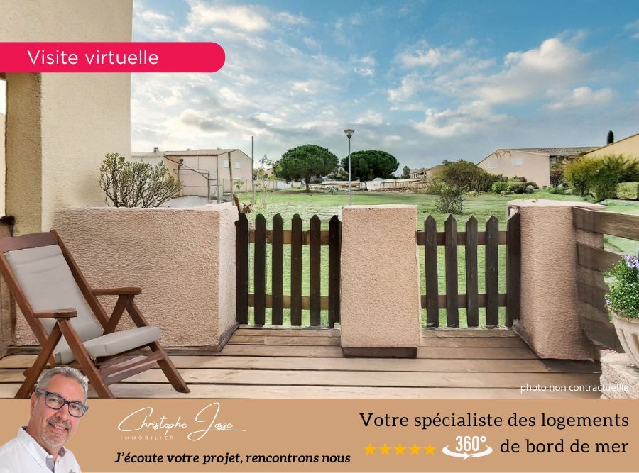 LE BARCARES Maison 2 niveaux avec terrasse parking sans vis à vis 2