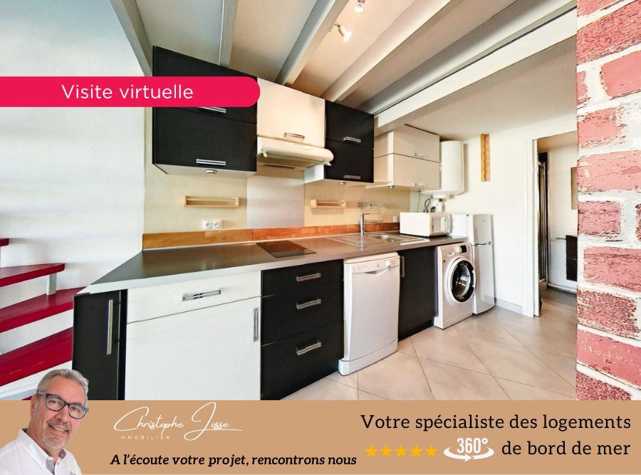 PORT LEUCATE T2 en duplex rénové avec loggia Port-Leucate 3