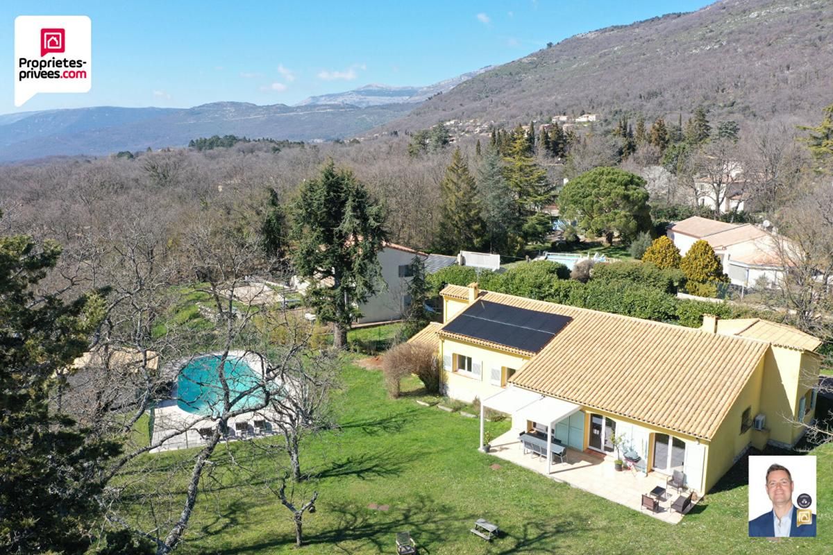 SAINT-VALLIER-DE-THIEY PROPRIETE 7 pièces 200 m2 terrain plat de 2700 M2 PISCINE / GARAGE 2