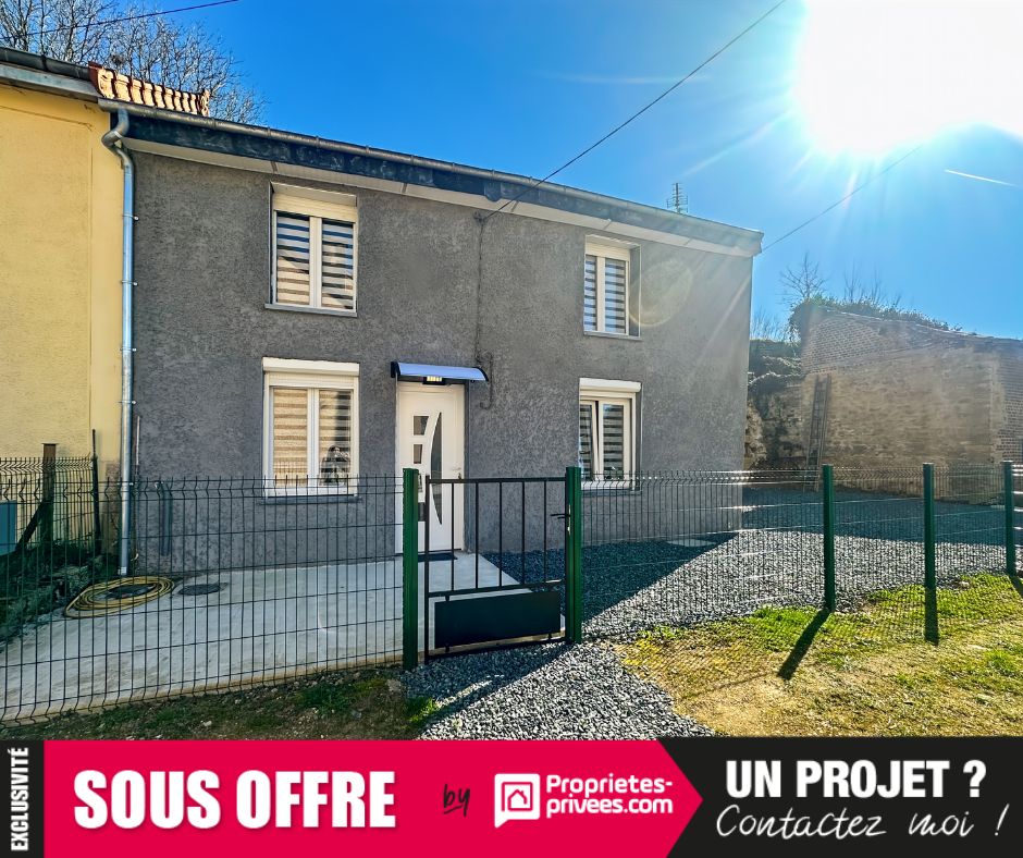 EXCLUSIVITÉ - MAISON SEMI-MITOYENNE À MATTON-ET-CLEMENCY