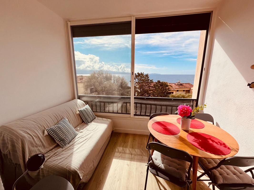 VENTE STUDIO VUE MER PROCHE DE LA PLAGE, AJACCIO (20000)