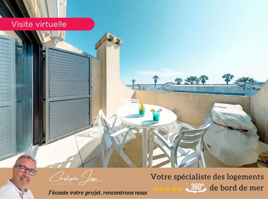 PORT LEUCATE Maison plein sud terrasse parking vue mer 3