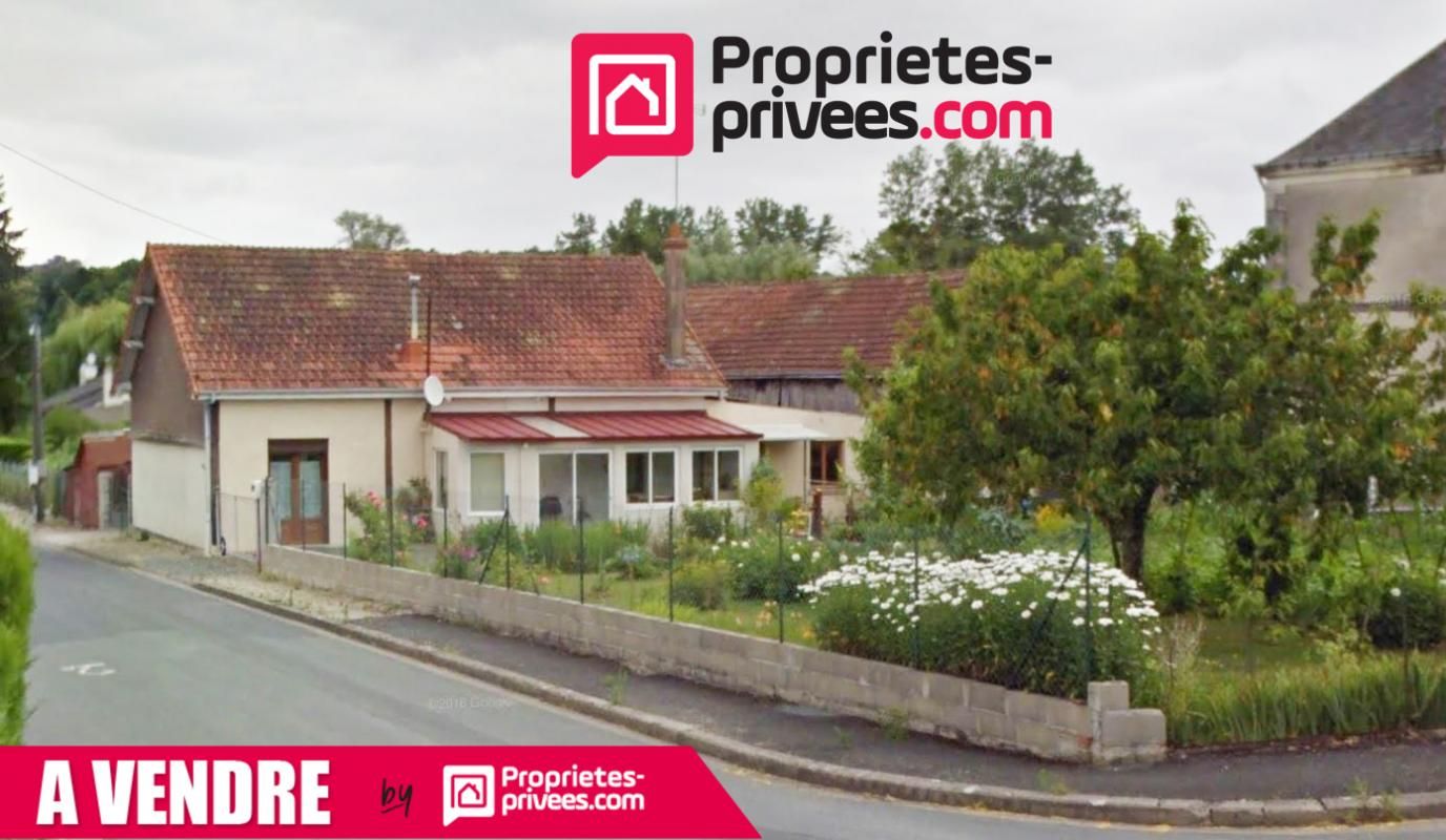Maison 3 pièces - 2 chambres  - 71 m²  - véranda -  garage - dépendance  sur terrain de 1276 m²