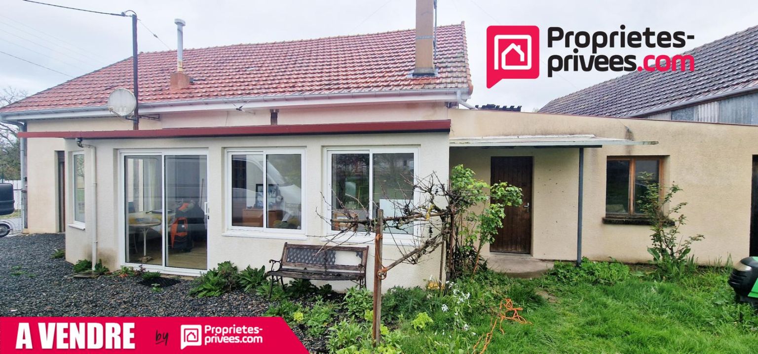 BAUDRES Maison 3 pièces - 2 chambres  - 71 m²  - véranda -  garage - dépendance  sur terrain de 1276 m² 2