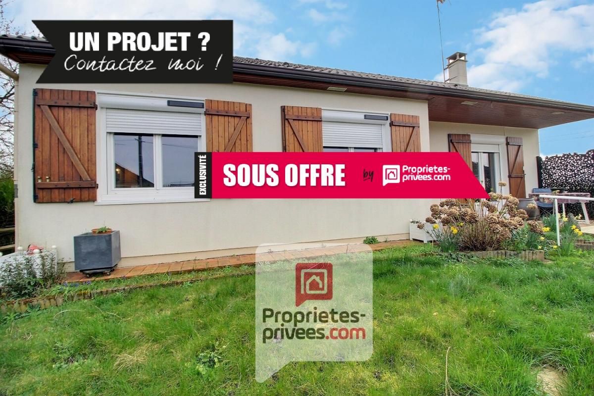 EXCLUSIVITE - A vendre Maison 85 m2, 3 CHAMBRES, sous-sol total, secteur recherché Viroy