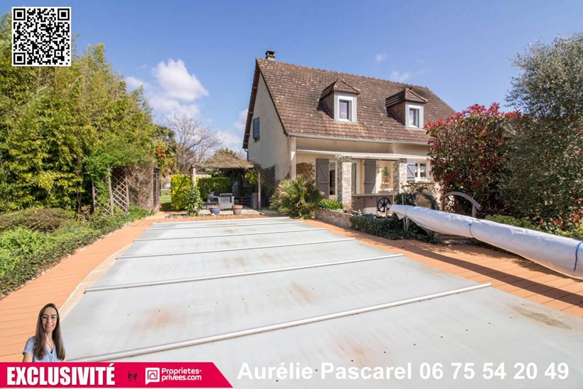 Maison T7 de 170 m2 - 5 chambres - piscine et garage double, terrain arboré de 2000m² / MALEMORT