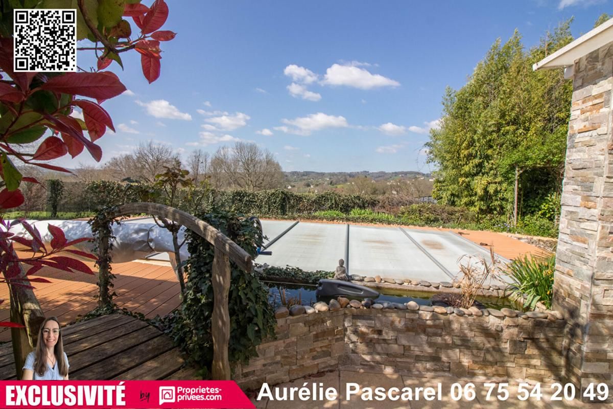 BRIVE-LA-GAILLARDE Maison T7 de 170 m2 - 5 chambres - piscine et garage double, terrain arboré de 2000m² / MALEMORT 2