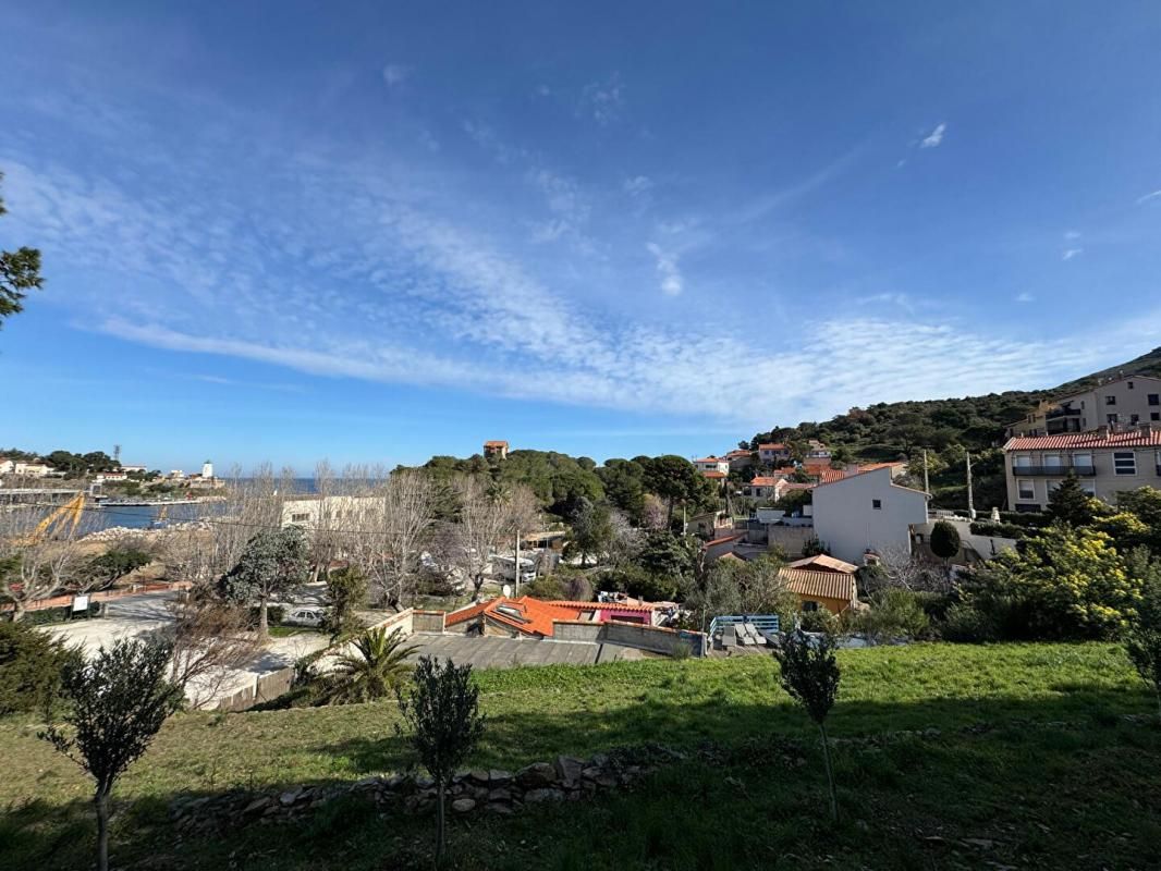 PORT-VENDRES À Vendre : TERRAIN D'EXCEPTION de 727 m² AVEC VUE MER & MONTAGNES 2
