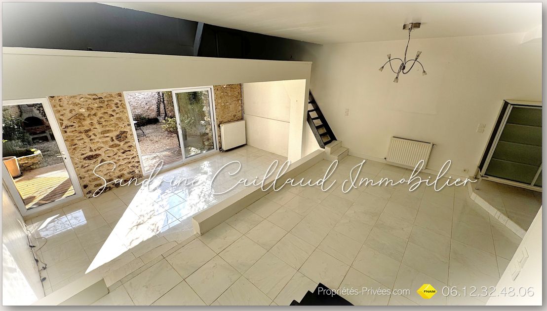 SEPTEUIL EXCLUSIVITÉ - proche HOUDAN 17MN DANS LE 78 - Maison ancienne Loft - 3 chambres - bureau - jardin - parking - 299000 Euros HAI 4