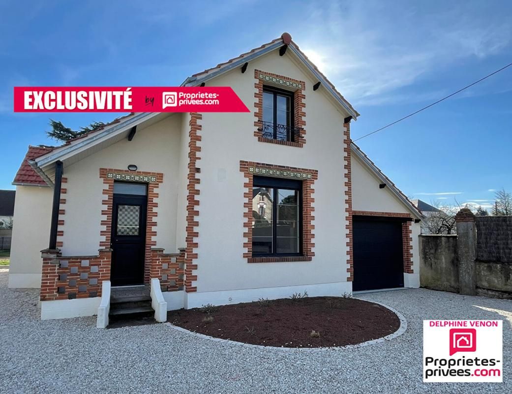 Exclusivité - Maison 3 chambres classe énergie B sur un terrain de 620 m² environ proche Loire et commerces à Chateauneuf Sur Loire
