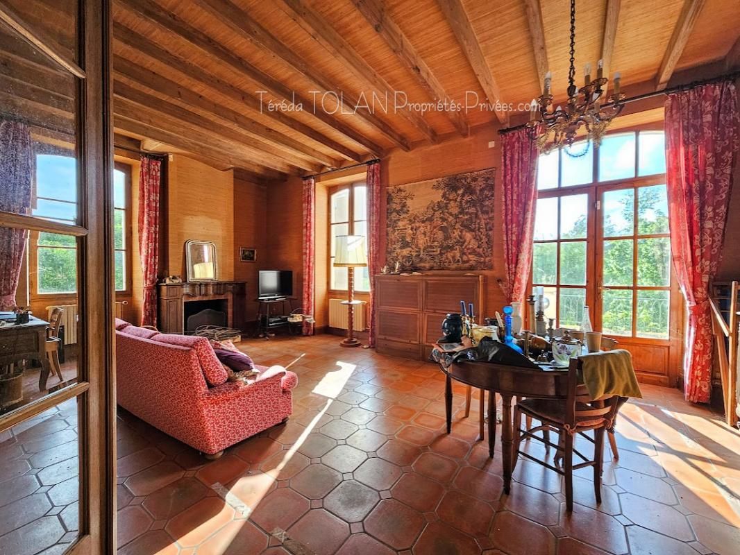 PENNE-D'AGENAIS Penne-d'Agenais maison de caractère 230 m2, 5 chambres, sous-sol, terrasse, double garage, vue 4