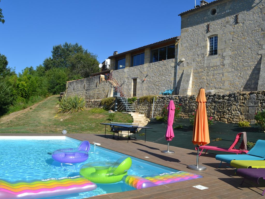Vue exceptionnelle! Maison de charme à Saint Pey De Castets 6 pièces 230 m2