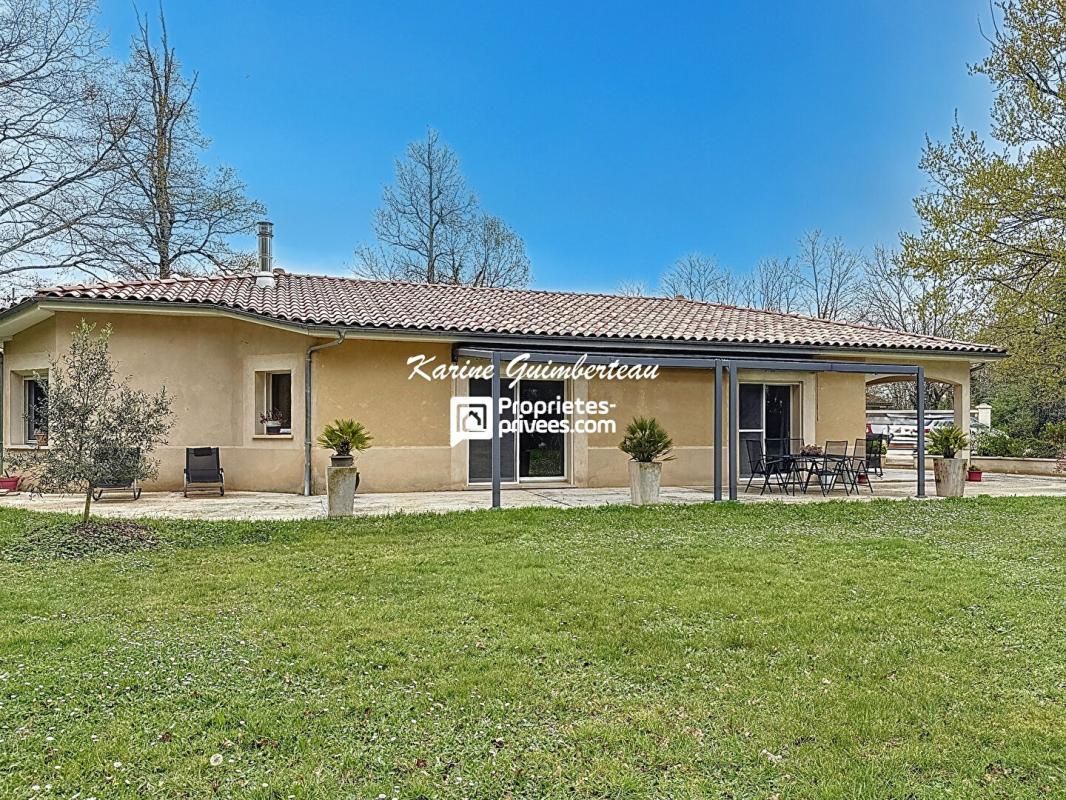 Maison Saint Denis De Pile 151 m² - 1ha de terrain - 3  suites parentales + 1 bureau