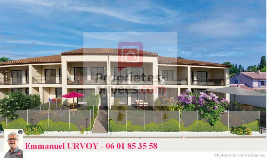 A VENDRE - T3 avec Terrasse Vue Alpilles - Box et place de statitonnement