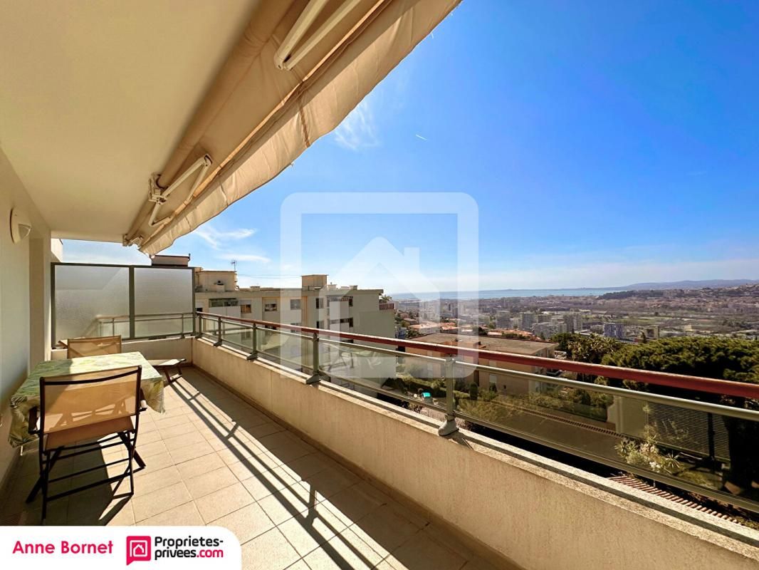 Appartement 2 pièces vue mer  - Nice Ouest/Corniche Fleurie