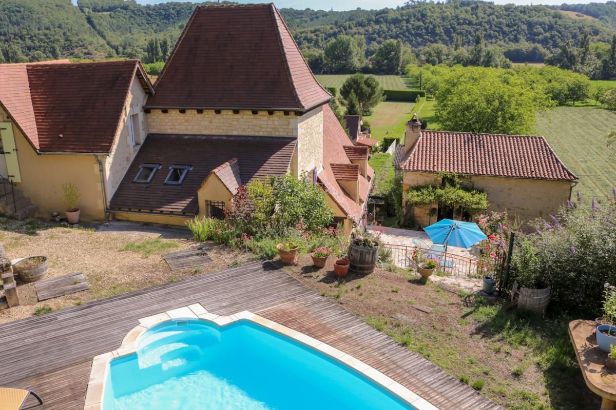 SAINT-CYBRANET 24250 - Une maison principale et une maison d'amis, pleine de charme ! 4