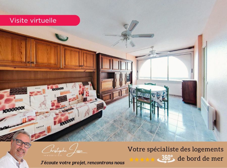 PORT LEUCATE Appartement T2 vue imprenable sur le Port 2