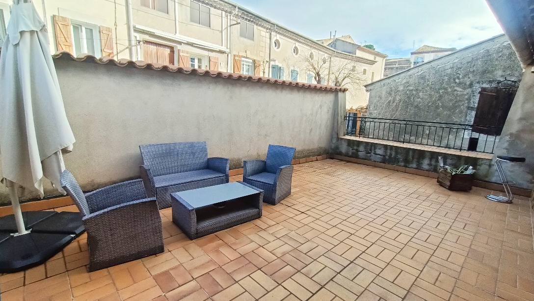 Authentique maison de village à Nissan Lez Enserune 4 pièces 140 m2