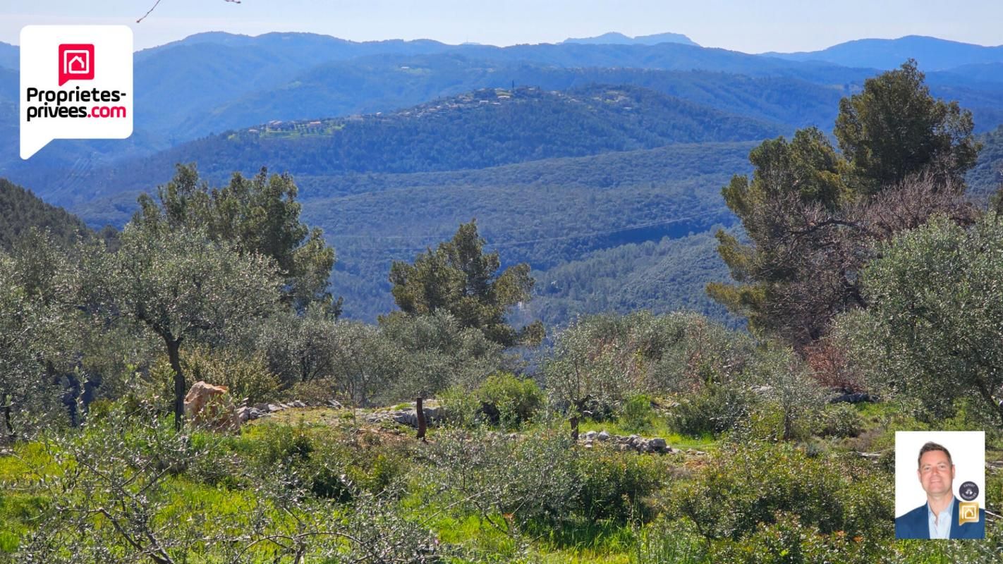 SAINT-CEZAIRE-SUR-SIAGNE MAGNIFIQUE TERRAIN DE LOISIRS D'ENVIRON 6300 M2 : VUE/CALME ET CARACTERE PROVENCAL 4