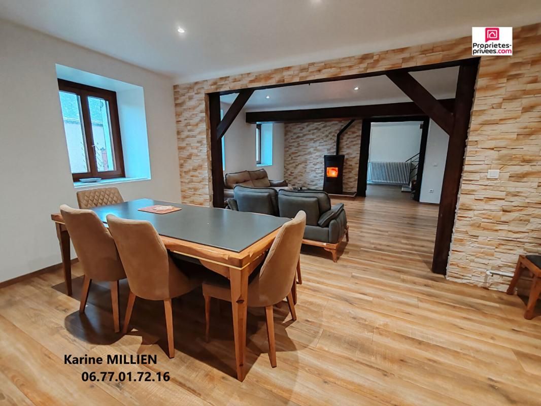 LE BOULLAY MIVOYE 28210 - Maison de style longère - 1 étage - 5/6 chambres - Nombreuses dépendances - Terrain - 449 000  HAI