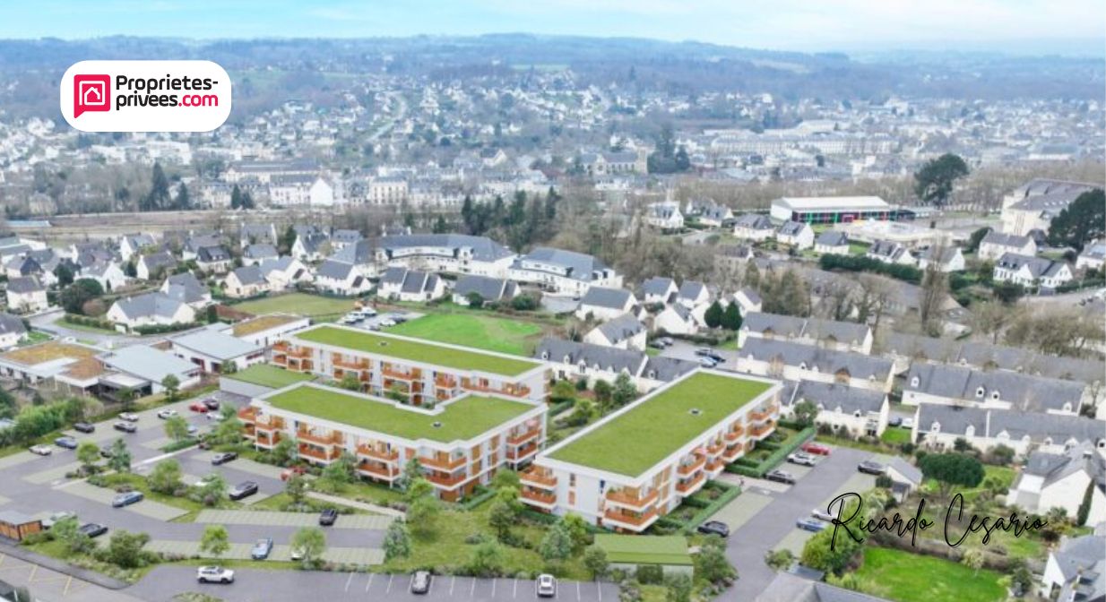 PONTIVY Au calme à Pontivy, T3 lumineux 58,30 m² avec extérieur + parking inclus ! 4