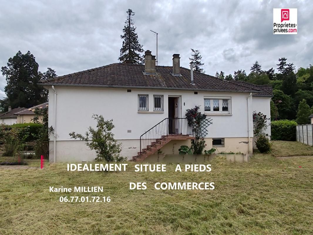 SAINT LUBIN DES JONCHERETS 28350 Maison individuelle avec sous-sol total - 3 chambres - Terrain - 165 000 HAI