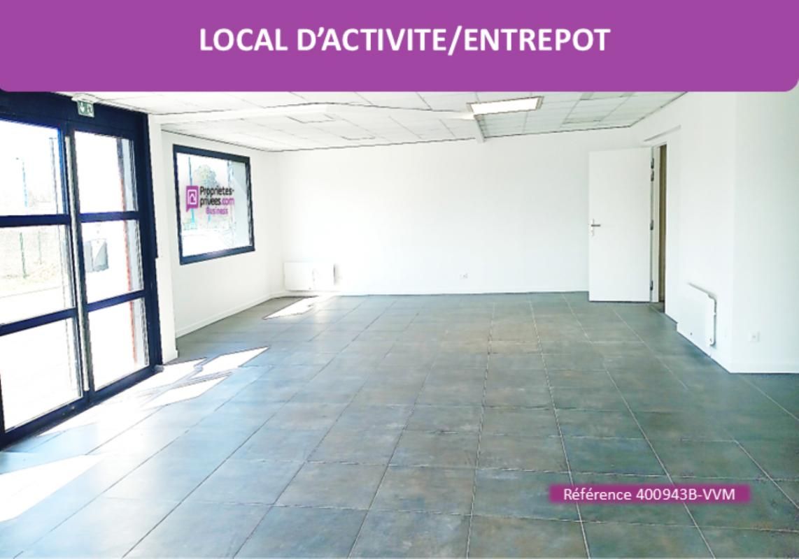 LE MESNIL ESNARD - Local d'activité rénové 190 m²