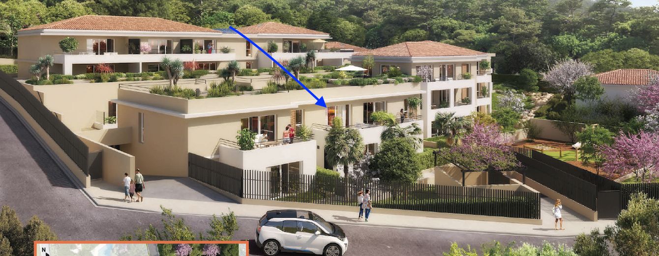 VAR -83140 Six-Fours appartement T3 - 71.5 m² 640 000 euros