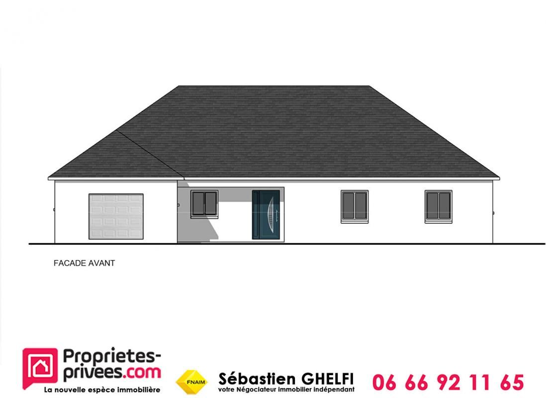 CONTRES proche de Contres (41700) maison de plain-pied avec 4 chambres 2