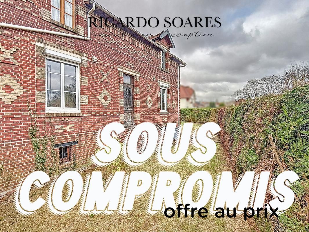 60700 PONT-SAINTE-MAXENCE (SARRON) / MAISON À RÉNOVER 127m2 / 3 CHAMBRES / SOUS-SOL TOTAL / TERRAIN 1050m2