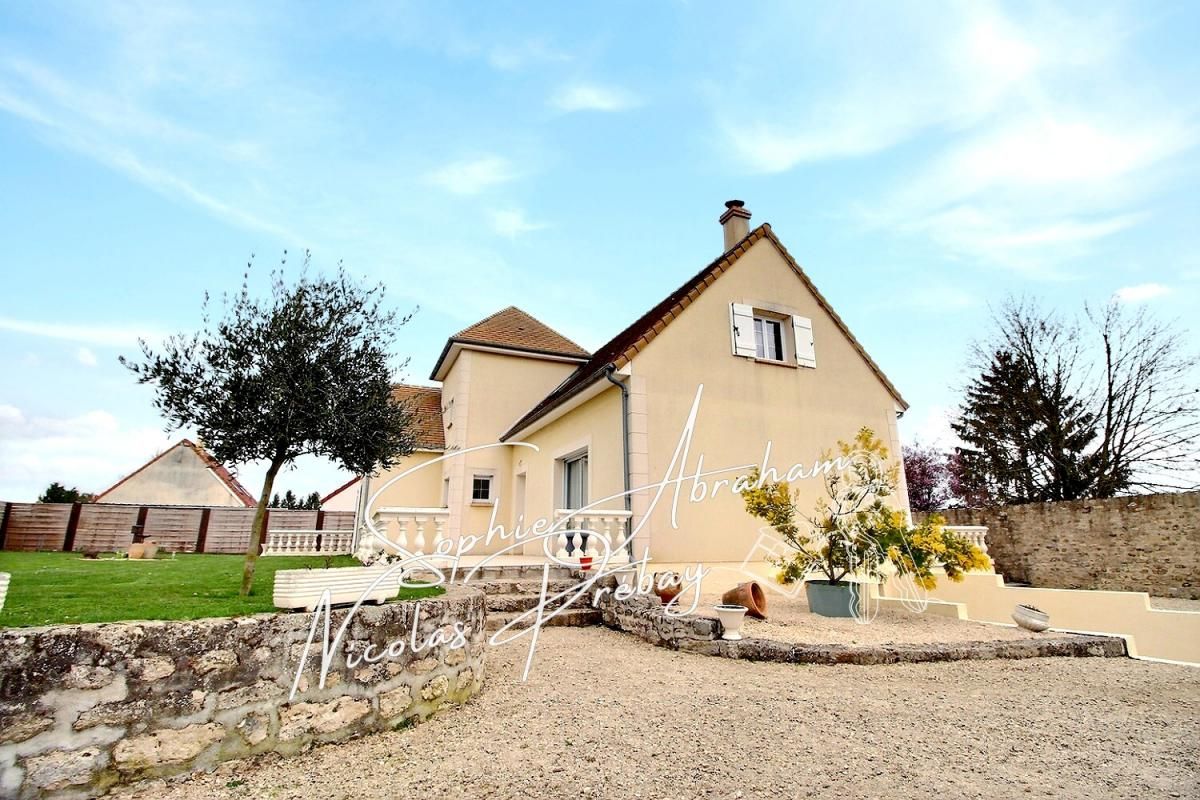 BARMAINVILLE Maison individuelle sur sous-sol total avec dépendance aménageable et jardin clos 2