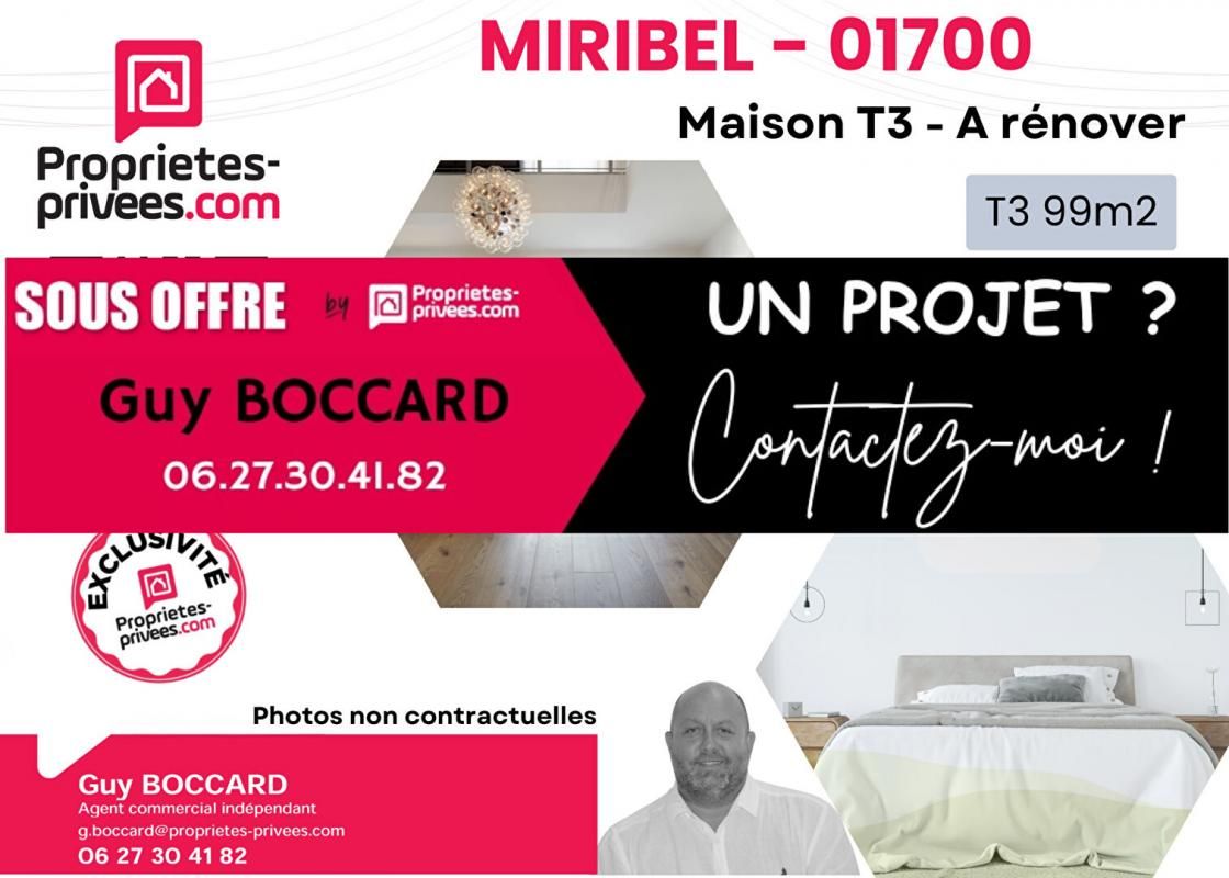 Maison Le Mas Rillier 3 pièce(s) 70 m2