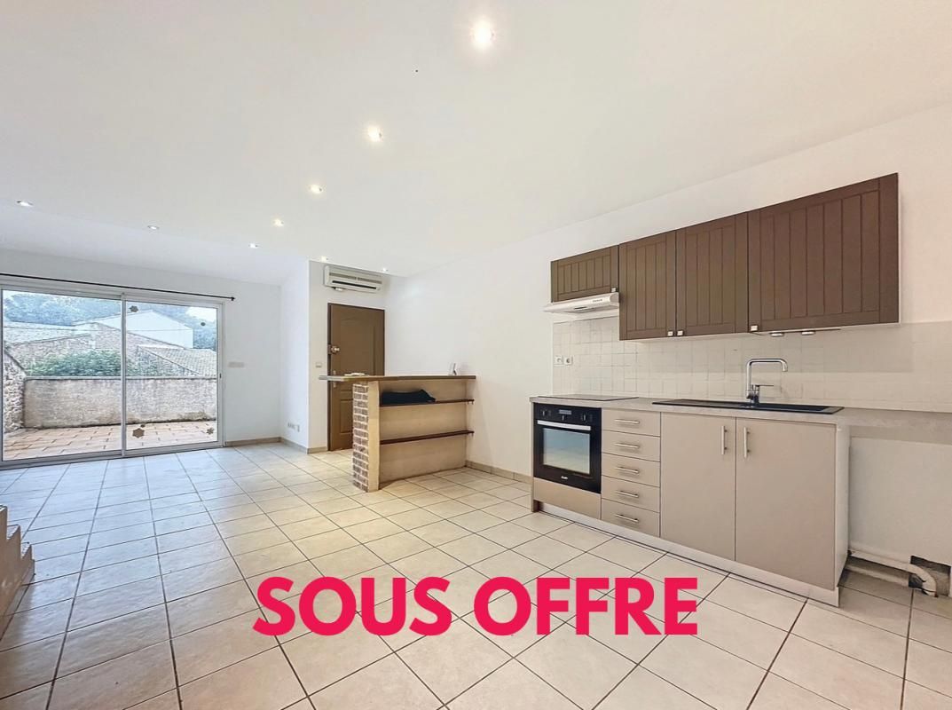 Beauvoisin 30640 Maison de village 4 pièces 65 m2 avec garage double