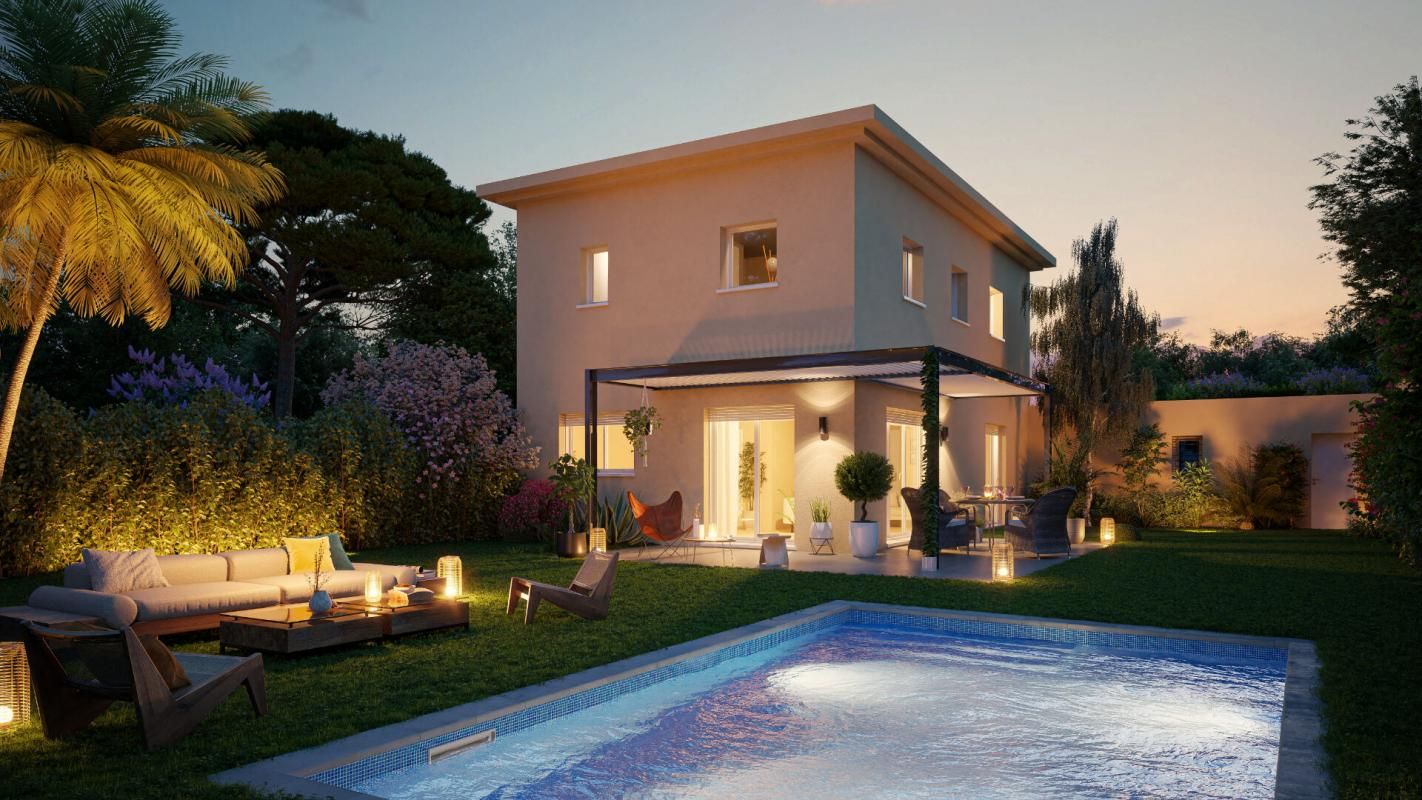 Villa Contemporaine - SENAS - 3 pièces 79 m² - Jardin piscinable - 332 000 Euros