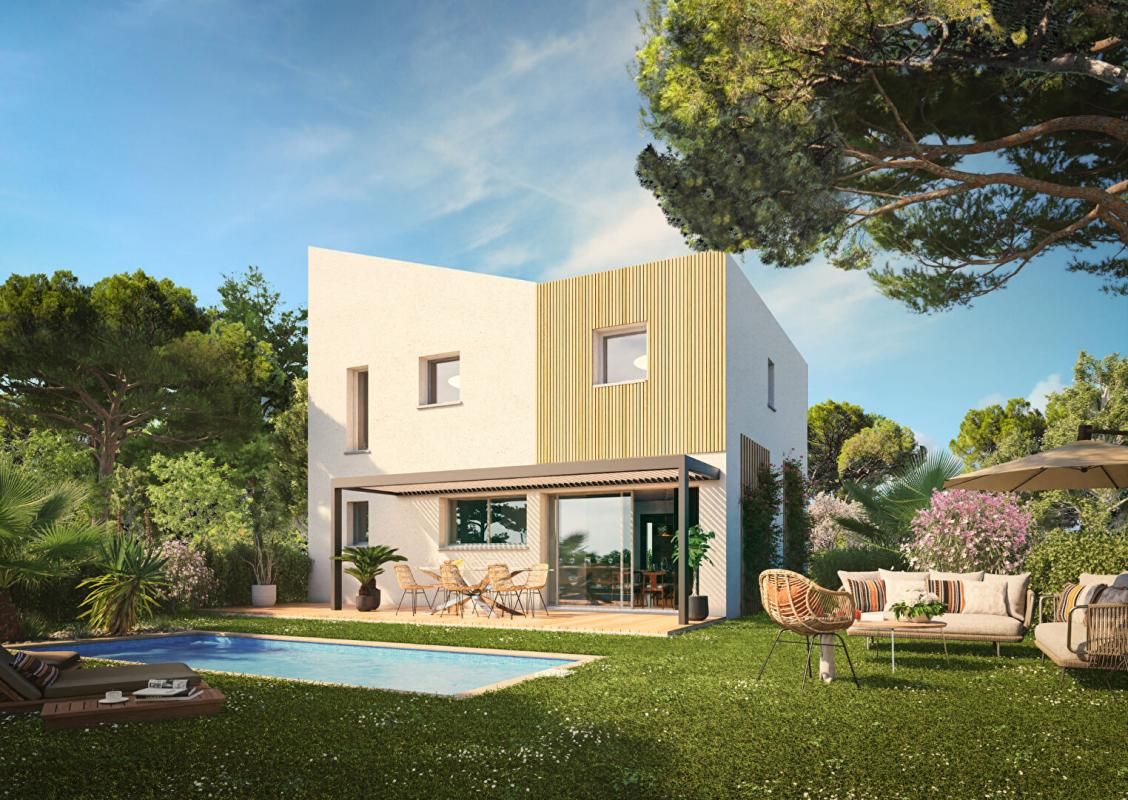 Villa Contemporaine - SENAS - 4 pièces 87 m² - Jardin piscinable - 328 200 Euros