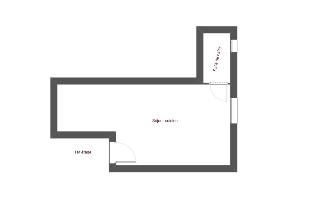 Immeuble Genas 17 pièce(s) 450 m2 avec local commercial et cave