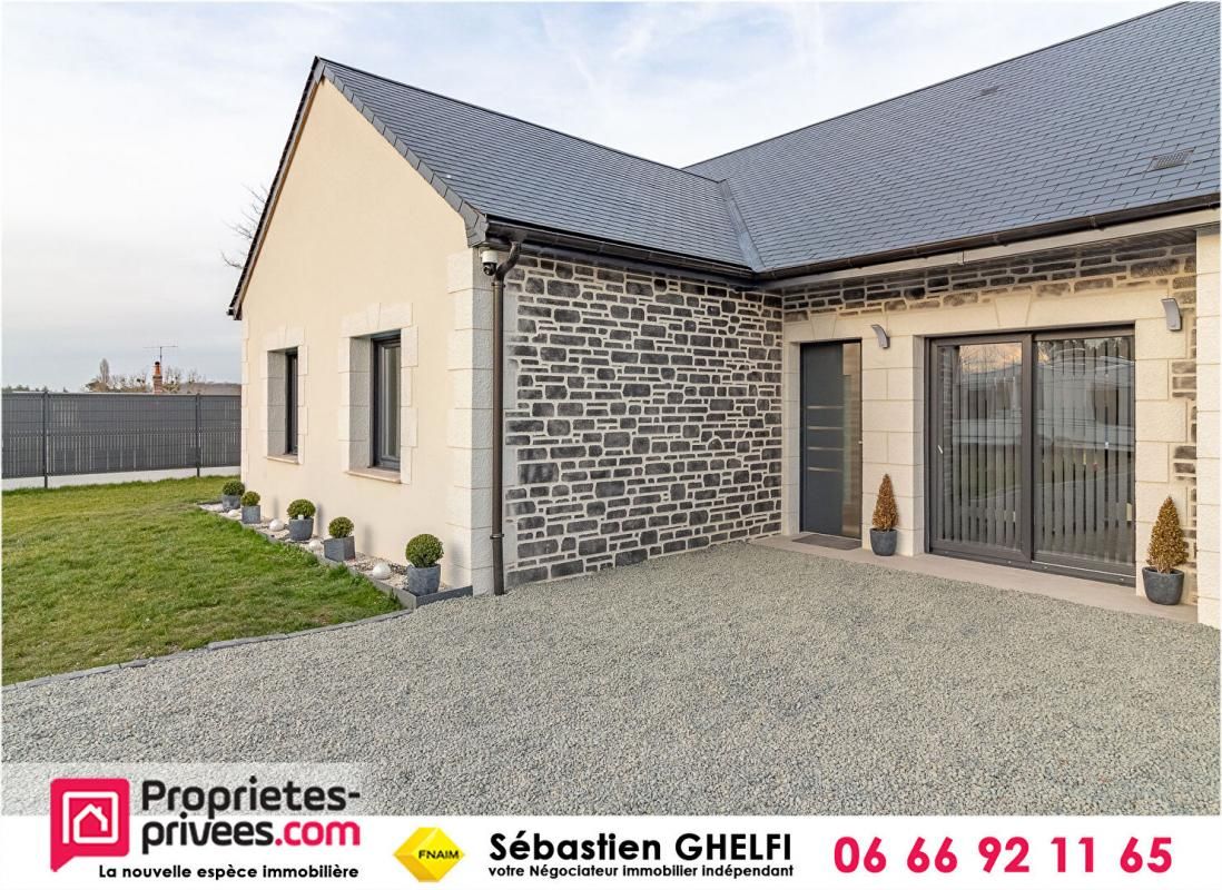 AMBOISE belle maison de plainpied -avec 3 chambres-cellier-gararge-parcelle de 780m² 2